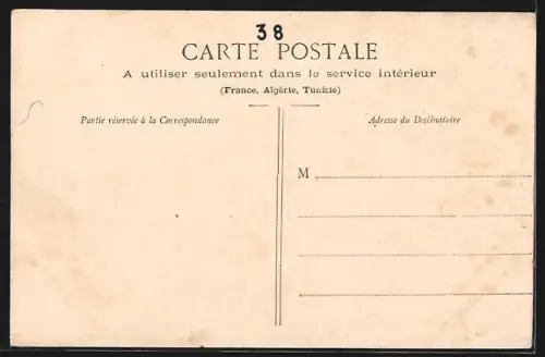 AK Morestel /Isère, Vue prise de la Route de Saint-Victor