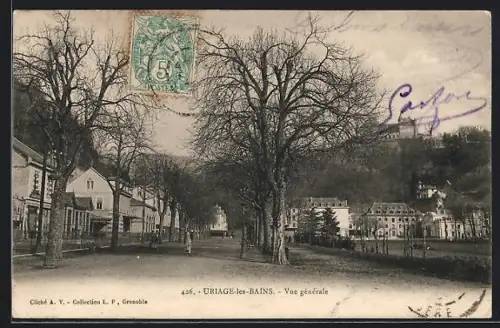 AK Uriage-les-Bains, Vue générale