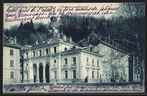 AK Uriage-les-Bains, L`Établissement Thermal élégant entouré de nature