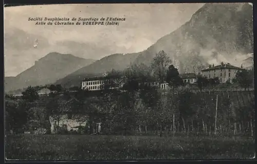AK Voreppe /Isère, Société Dauphinoise de Sauvetage de l`Enfance, Asile du Chevalon
