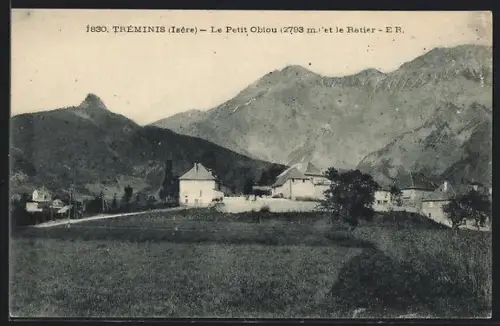 AK Tréminis /Isère, Le Petit Obiou et le Ratier