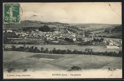 AK Roybon /Isère, Vue générale