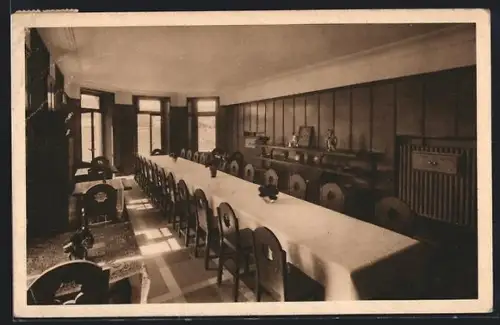 AK Villard-de-Lans, La salle à manger du Collège Turenne Le Clocher