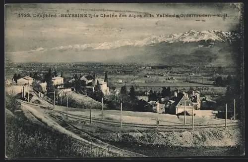 AK Seyssinet, La Chaîne des Alpes et la Vallée du Grésivaudan