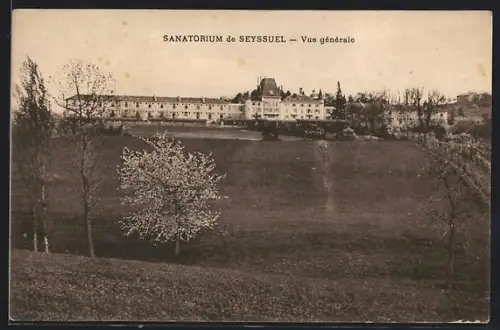 AK Seyssuel, Sanatorium de Seyssuel, Vue générale