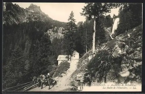 AK Belledonne, Ascension de Belledonne, La Halte de l`Oursière