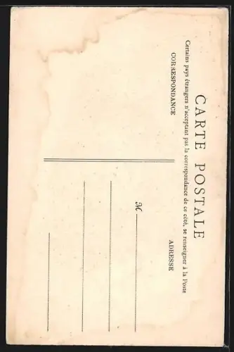 AK Mens /Isère, Église et place du village avec clocher et habitants