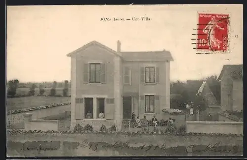 AK Jons /Isère, Une Villa