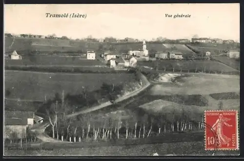 AK Tramolé /Isère, Vue générale