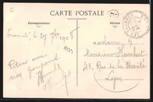 AK Tramolé /Isère, Vue générale