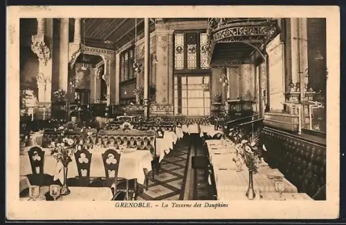 AK Grenoble, La Taverne des Dauphins