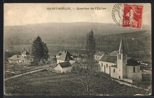 AK Saint-Sorlin, Quartier de l`Église