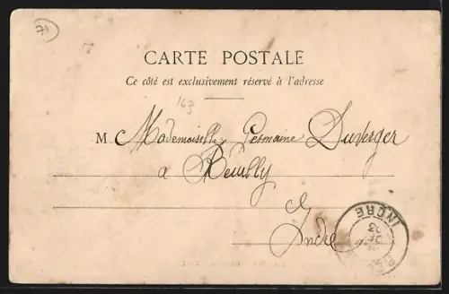 AK St-Pierre-de-Chartreuse, Vue du village avec montagnes en arrière-plan