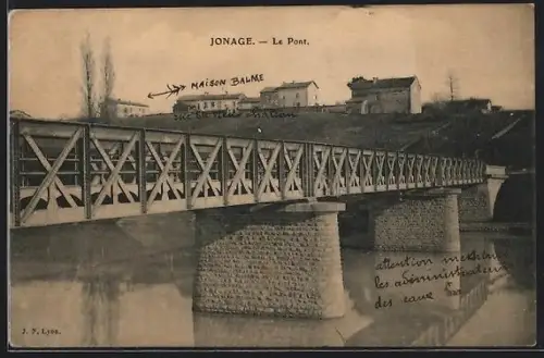 AK Jonage, Le Pont