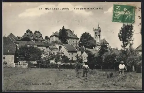 AK Morestel /Isère, Vue générale, Côté Est