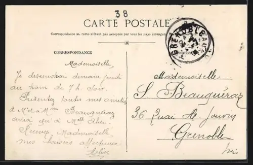 AK Barraux /Isère, Le Château de Maximy construit en 1753