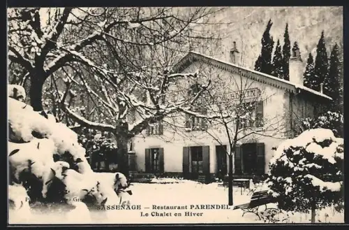 AK Sassenage, Restaurant Parendel, Le Chalet en Hiver