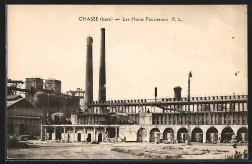 AK Chasse /Isère, Les Hauts Fourneaux P. L