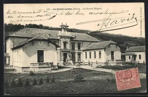 AK Le Grand-Lemps /Isère, Le Nouvel Hôpital