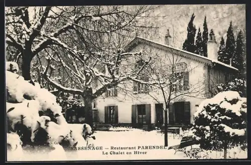 AK Sassenage, Restaurant Parendel, Le Chalet en Hiver