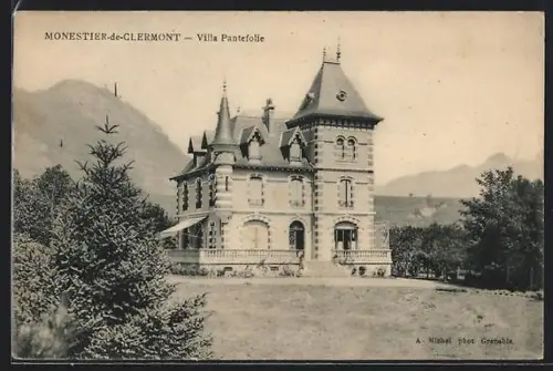 AK Monestier-de-Clermont, Villa Pantefolie