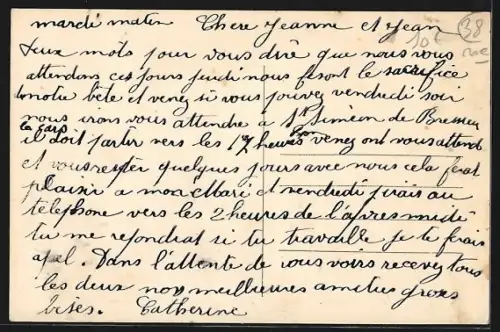 AK Saint-Pierre-de-Bressieux /Isère, Rue Centrale et la Poste