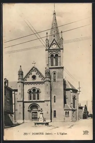AK Domène /Isère, L`Église