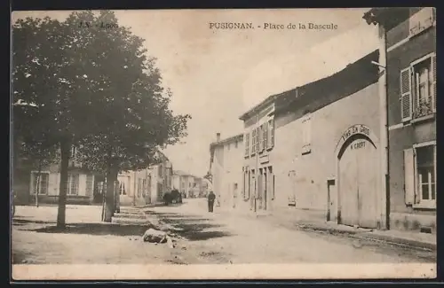 AK Pusignan, Place de la Bascule