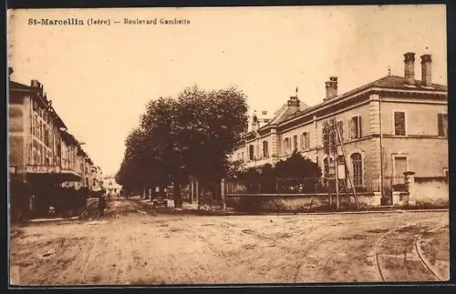 AK St-Marcellin /Isère, Boulevard Gambetta