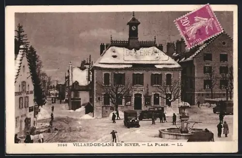 AK Villard-de-Lans, En hiver, La Place