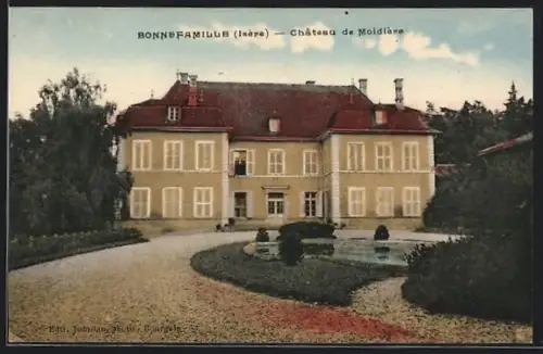 AK Bonnefamille /Isère, Château de Molidière