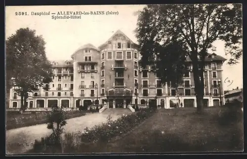 AK Allevard-les-Bains /Isère, Splendid-Hôtel