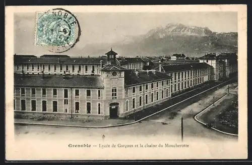 AK Grenoble, Lycée de Garcons et la chaîne du Moucherotte