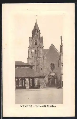 AK Mamers, Église St-Nicolas