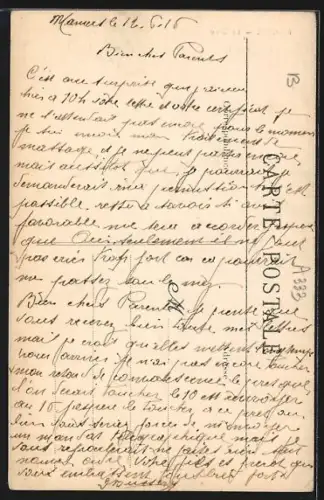 AK Mamers, La Dive et le pont en pierre pittoresque