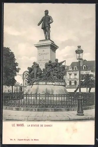 AK Le Mans, La statue de Chanzy