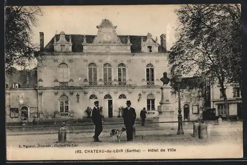 AK Château-du-Loir /Sarthe, Hôtel de Ville