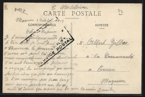 AK Le Mans, Le Port avec vue sur la rivière et les bâtiments industriels