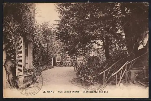 AK Le Mans, Rue Sainte-Marie, Hôtellerie des Ifs