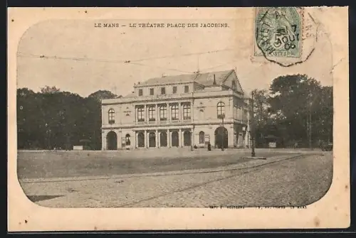 AK Le Mans, Le Théâtre Place des Jacobins