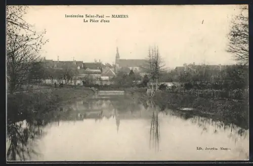 AK Mamers, Institution Saint-Paul, La Pièce d`eau