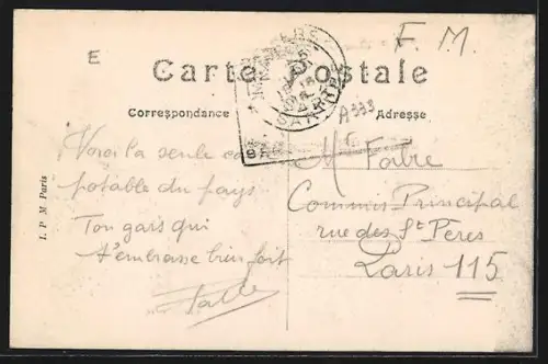AK Mamers /Sarthe, Rue Rosette et Hôtel de l`Ouest avec passants