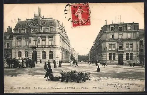AK Le Mans, La Bourse de Commerce et l`Hôtel des Postes
