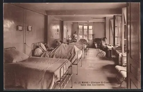 AK Le Mans, Clinique St-Cosme, Salle des Accidentés