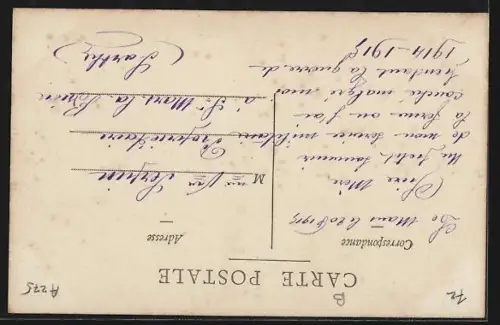 AK Le Mans, Souvenir du 30e rég. d`Artillerie avec soldat et fleurs