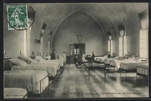 AK Le Mans, Quartier militaire, La Salle Marceau