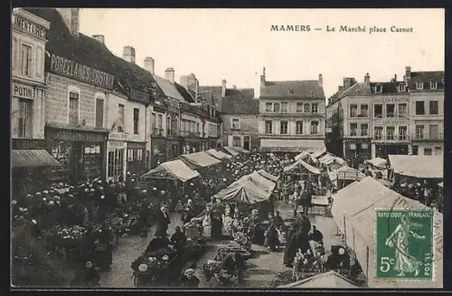 AK Mamers, Le Marché place Carnot