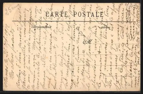 AK Mamers, Rue Ledru-Rollin animée avec passants et vélos