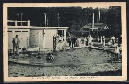 AK Mamers /Sarthe, La Piscine, Bain des Petits