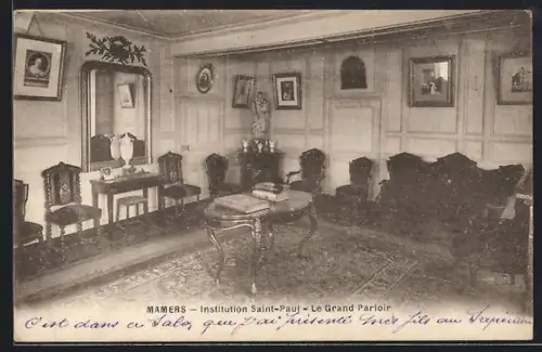 AK Mamers, Institution Saint-Paul, Le Grand Parloir